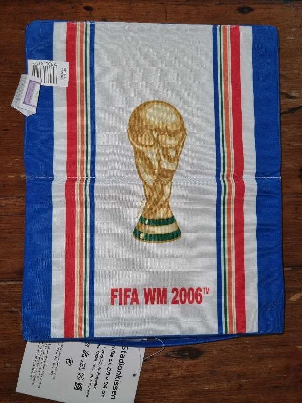 Fifa 2006 Stadium Cushion - Official Licensed Product 2006 Fifa Wold Cup Soccer