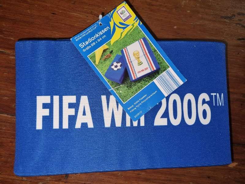 Fifa 2006 Stadium Cushion - Official Licensed Product 2006 Fifa Wold Cup Soccer