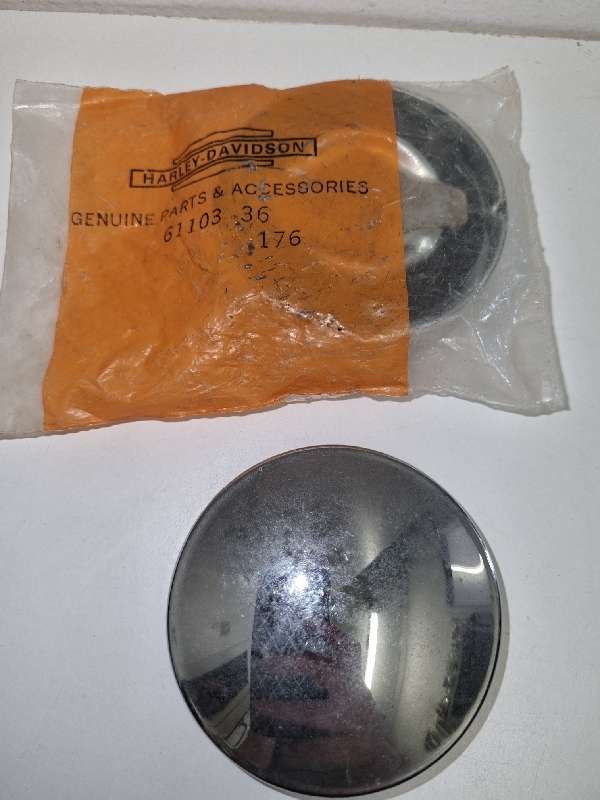 2 x Genuine Harley-Davidson Oil Caps - One is still sealed