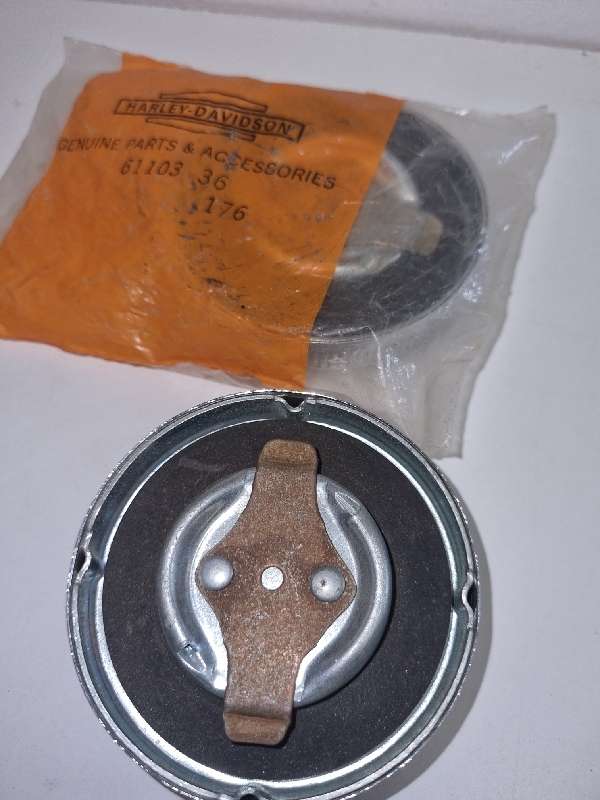2 x Genuine Harley-Davidson Oil Caps - One is still sealed