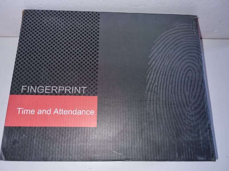 Fingerprint Time and Attendance Machine