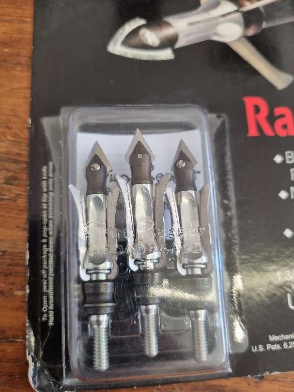 Grim Reaper Broadheads 3 Blade 100 Grains - Archery - Made in USA