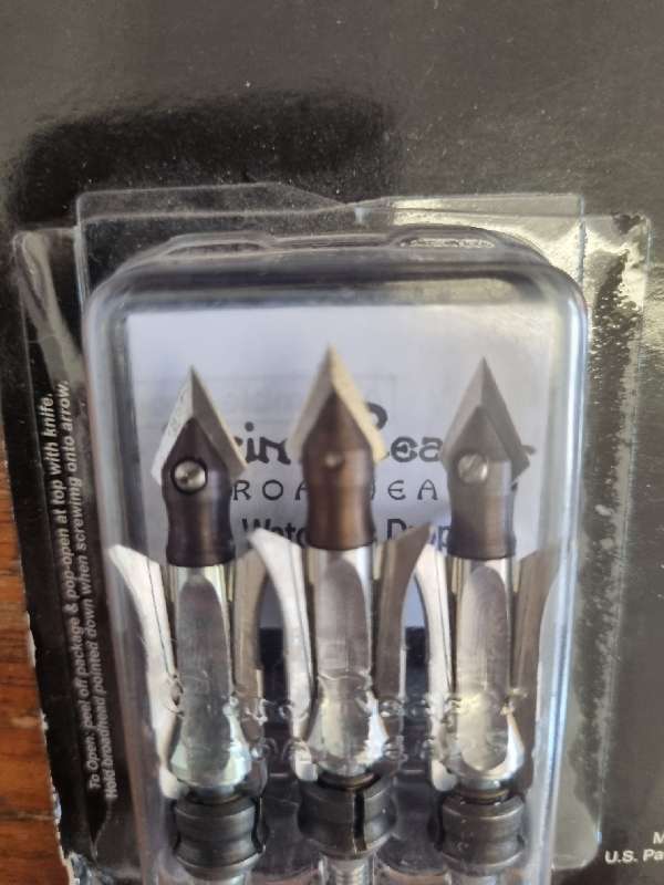 Grim Reaper Broadheads 3 Blade 100 Grains - Archery - Made in USA
