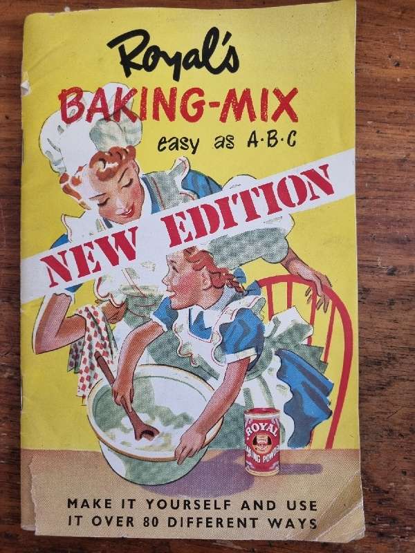 Royal`s Baking-mix easy as ABC - New Edition - Vintage Recipe booklet