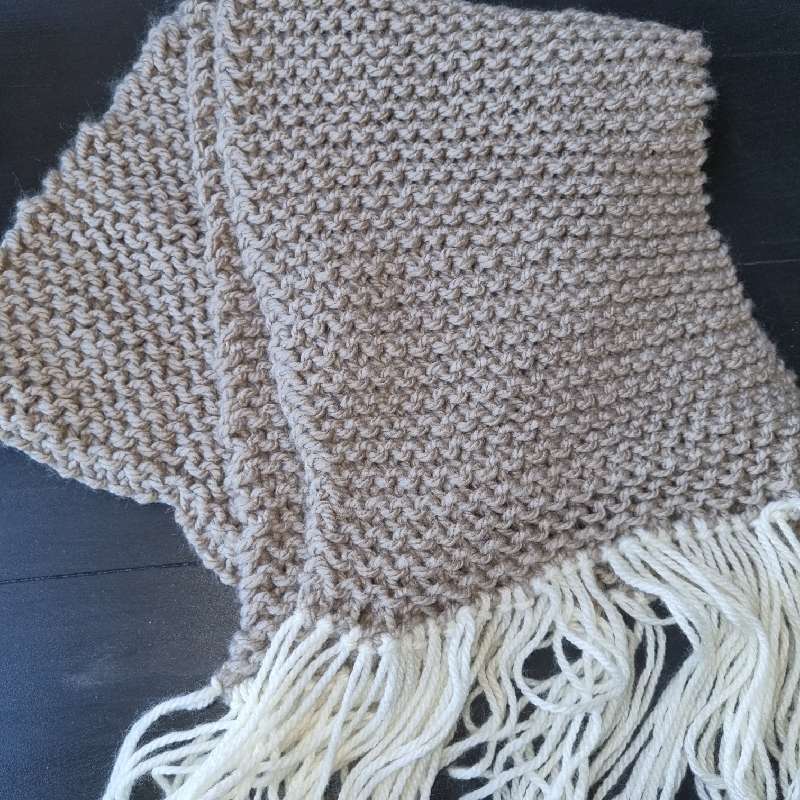 Chunky Knit winter scarf - never used
