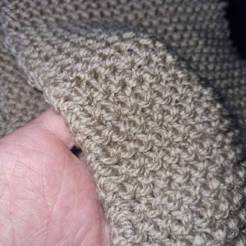 Chunky Knit winter scarf - never used
