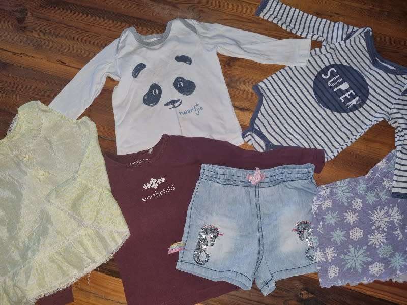 Bundle of Baby Clothes - 6 items - Mainly 12-18 months - Incl. Naartjie, Earthchild and Cotton on