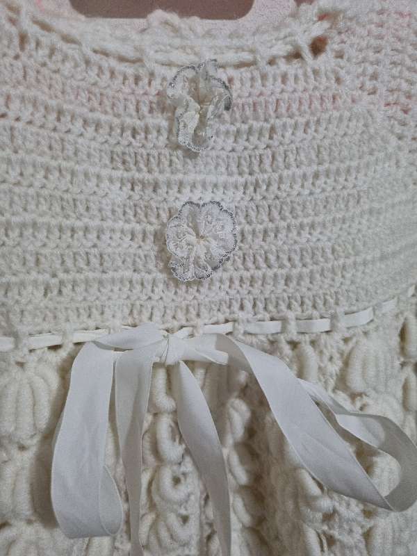 Most Beautiful hand crochet christening dress / dooprok