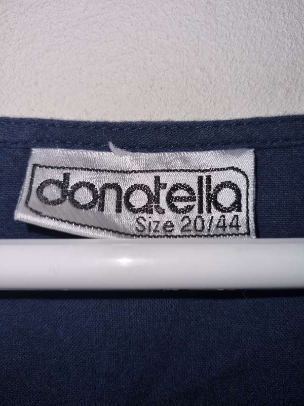 Donatella Navy Dress - Size 20