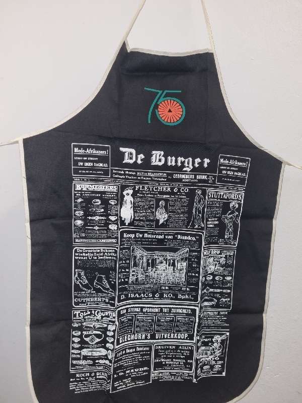 Die Burger Apron / Voorskoot