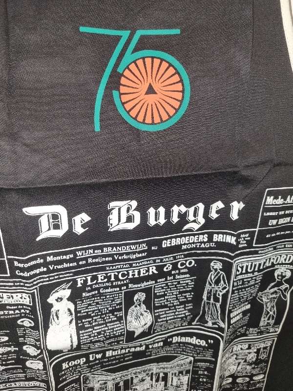 Die Burger Apron / Voorskoot