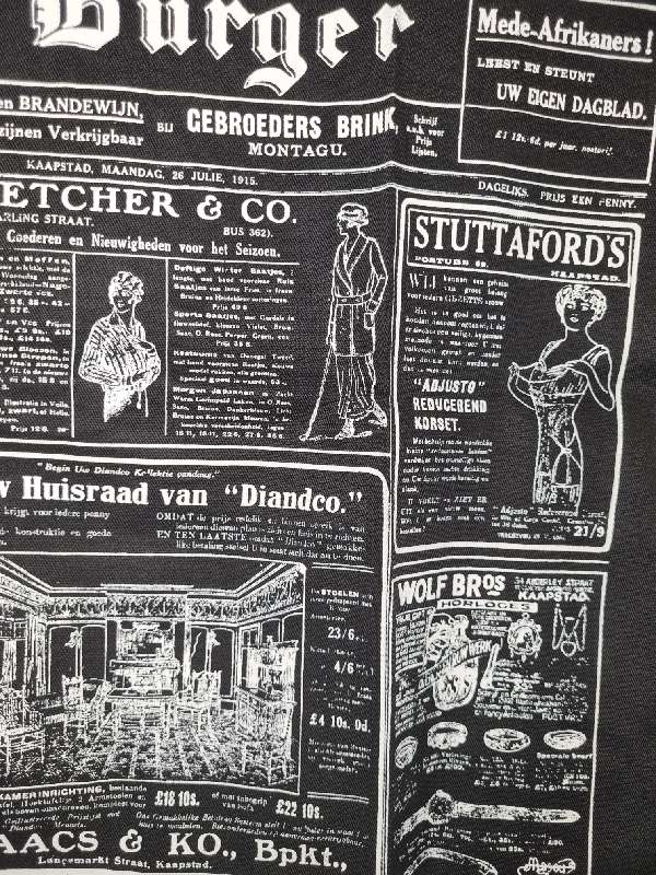 Die Burger Apron / Voorskoot