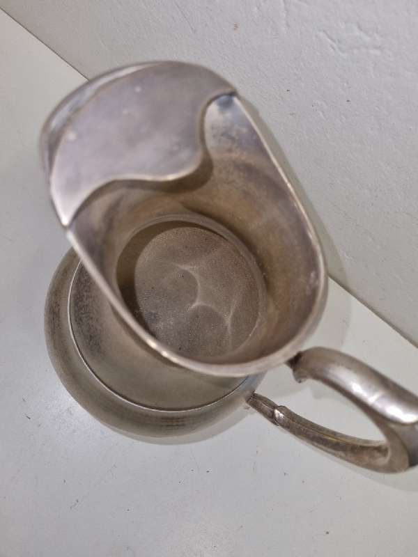 Large Silver Plated water jug - Good Quality Heavy item - Needs a clean
