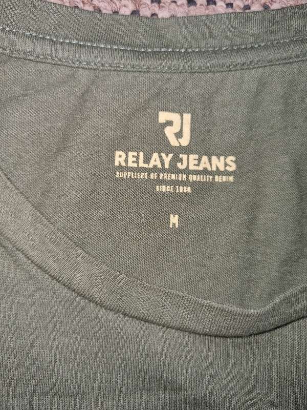 Relay Jeans T-Shirt - Size M - 100% cotton