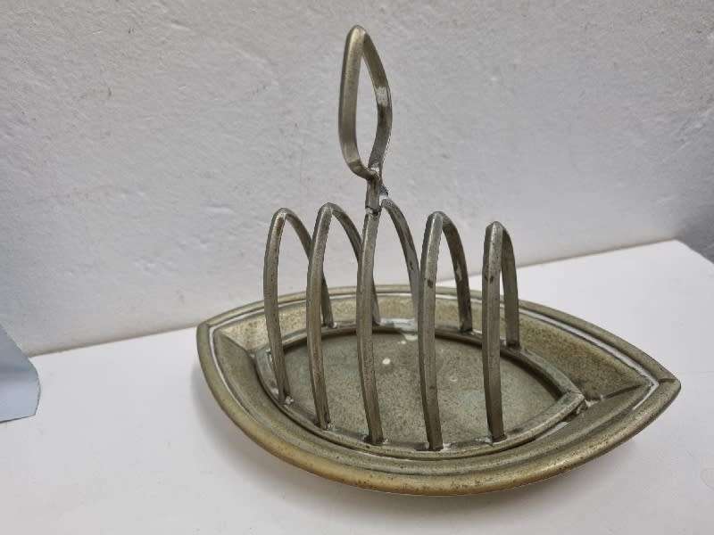 Vintage Silver Plated Toast Rack