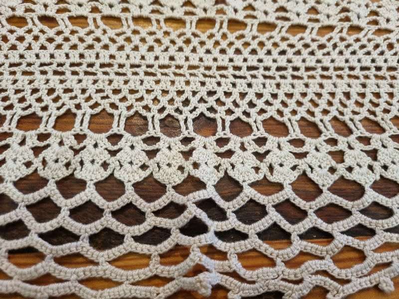 Vintage Doily - 62cm x 23cm