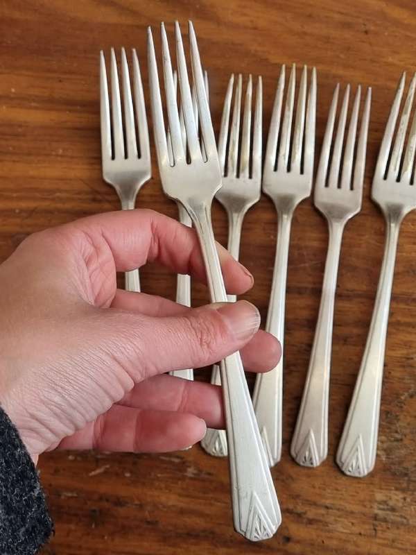7 x Vintage Forks