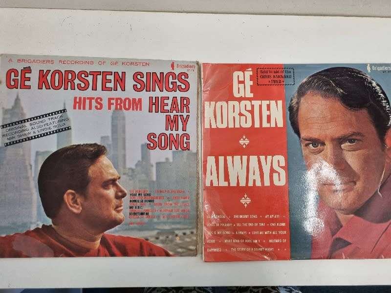 2 x Ge Korsten LPs / Vinyl Records