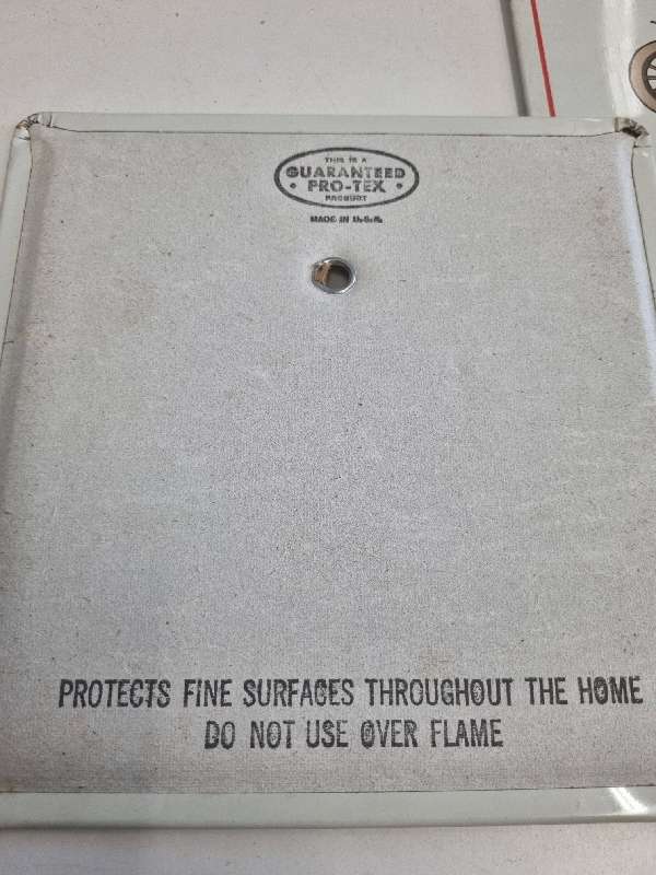 6 x Vintage Pro-Tex Antique Cars Trivet - Hot Pad - Pot stand - 17.5cm x 17.5cm each
