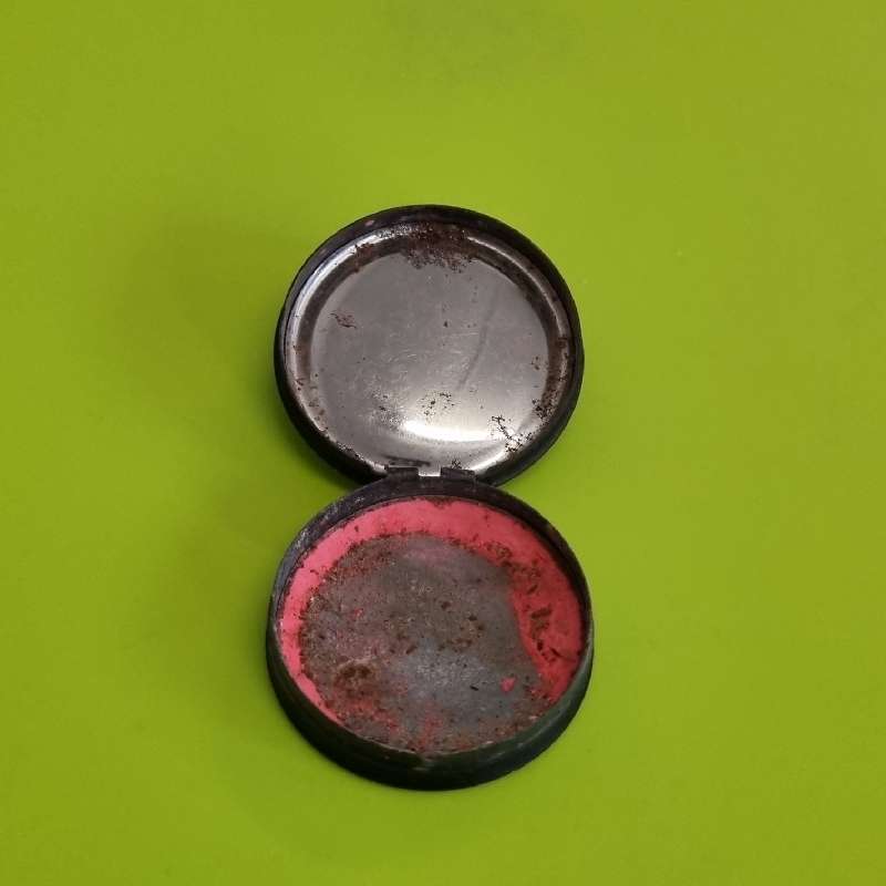 Vintage Tangee Rouge Metal container - Made in USA, New York