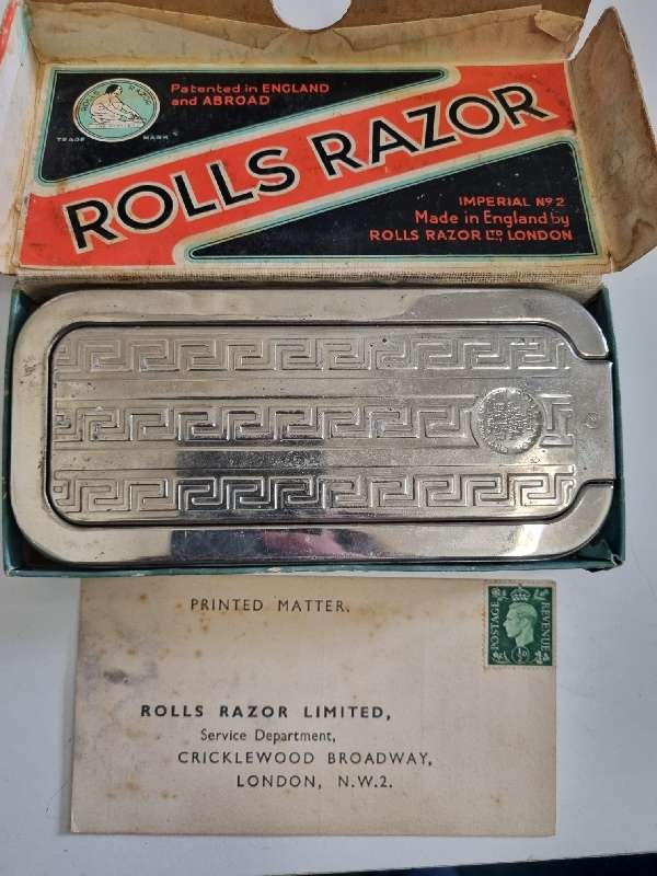 Vintage Rolls Razor Made in England