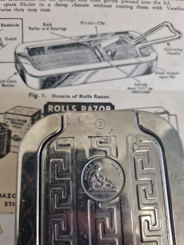 Vintage Rolls Razor Made in England