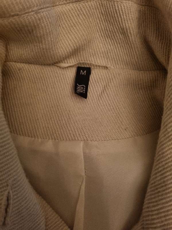Cream Coat - Size M