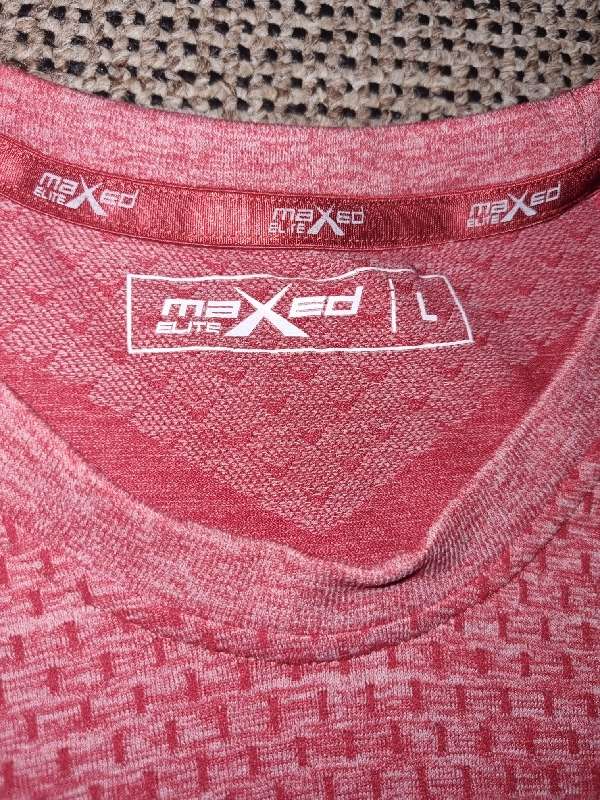 Maroon Maxed Elite T-Shirt - Size L