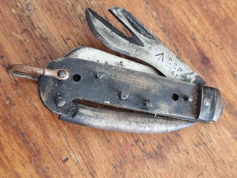 British WW2 Jack Knife - Dated 1941 S.S.P.