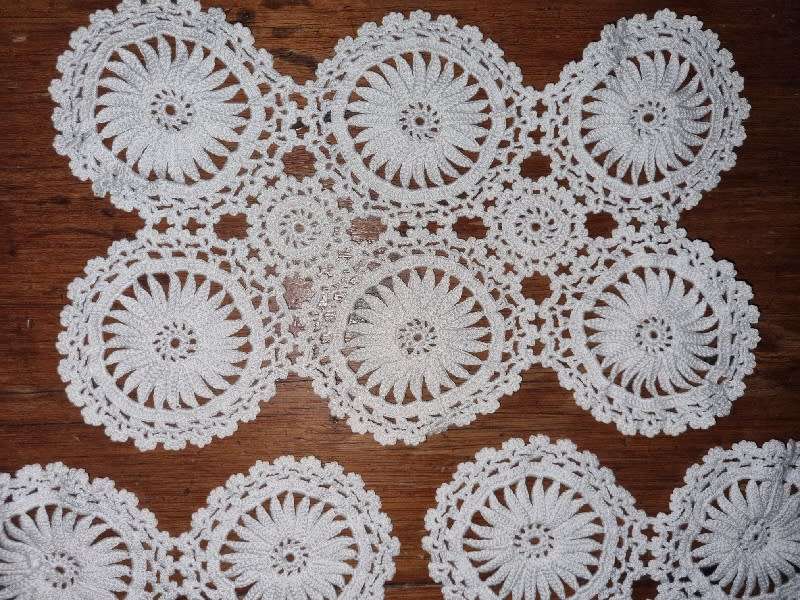 3 x Beautiful Crochet Doilies