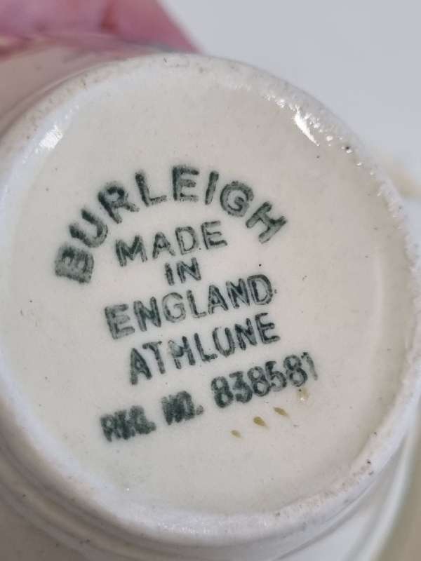 Burleigh Duo - Cup and Saucer - Made in England