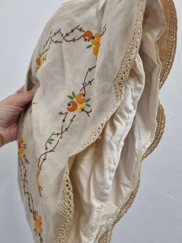 Vintage Embroidered Teapot cozy - Teapot Cover