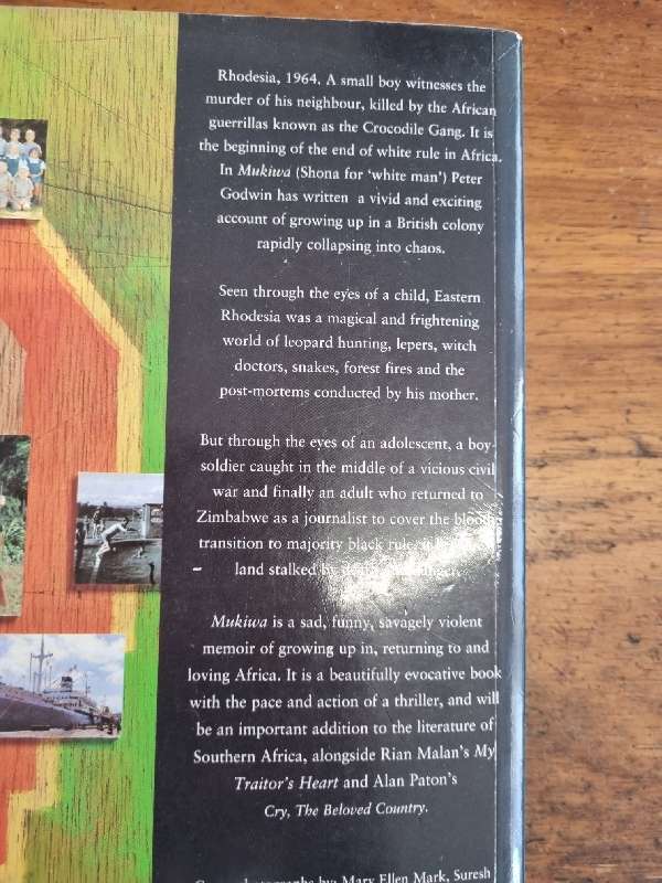 Mukiwa - A White Boy in Africa - Peter Godwin