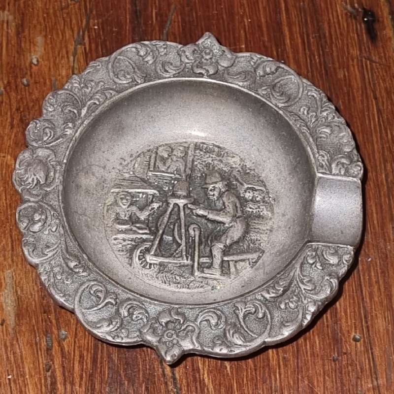 Small Metal Ashtray