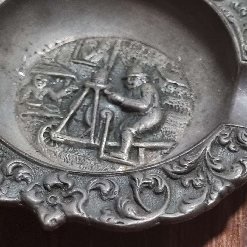 Small Metal Ashtray