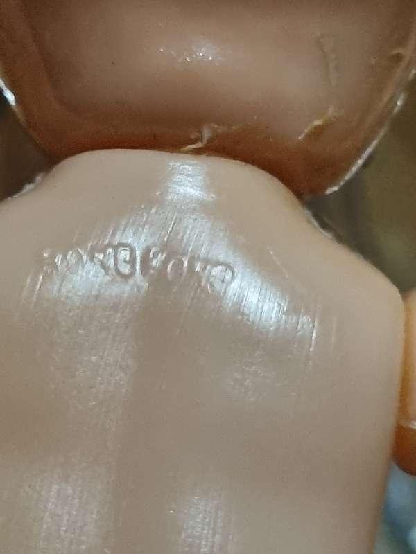 Vintage Hard Plastic Doll - Hong Kong - Size - 13.5cm