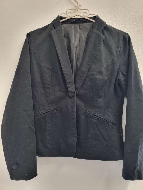 Black Jacket - Fully Lined - Size M