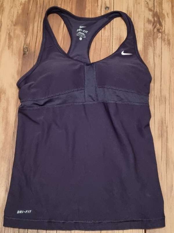 Nike Dri-Fit Top with built in support - Size L