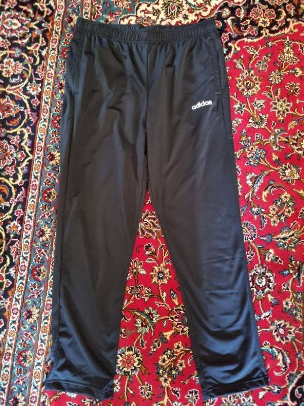 Navy Adidas Pants with pockets - Size XL