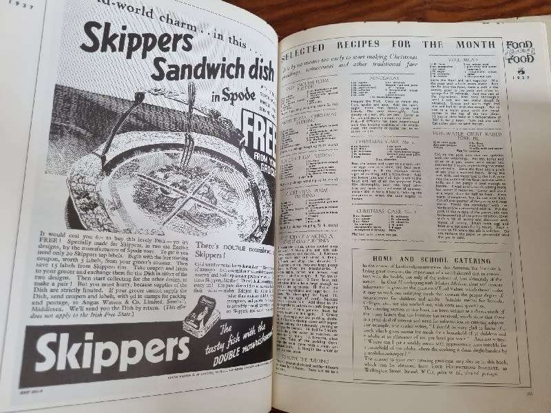Food Glorious Food - Eating and Drinking with Good Housekeeping 1922 - 1942 - Beautiful Large Book