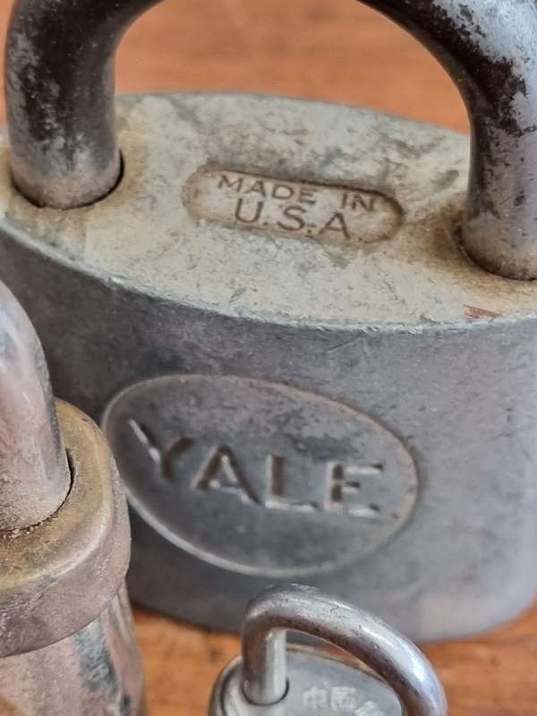 5 x Vintage Locks - No Keys