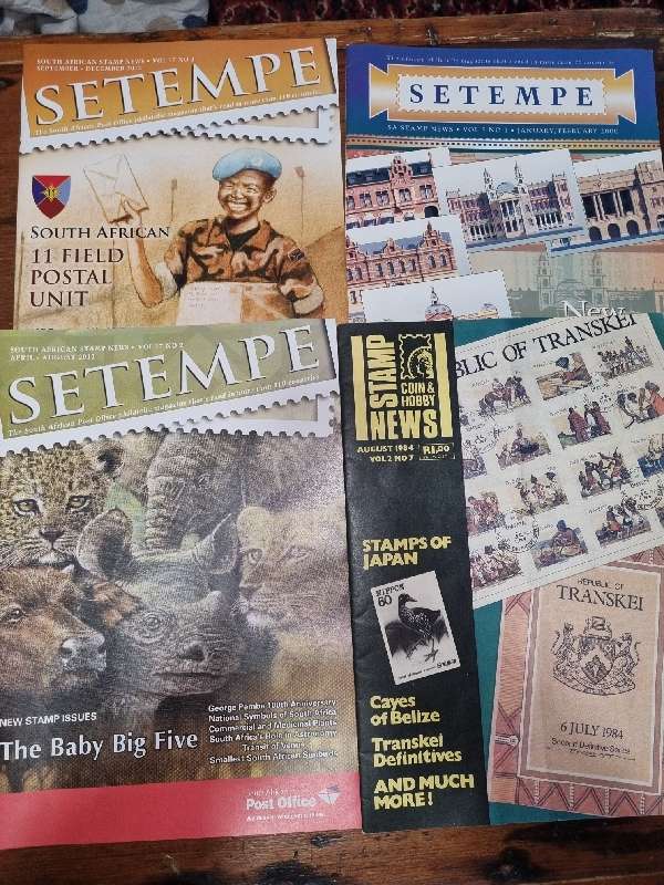 Stamp News & Setempe magazines - 4 in total