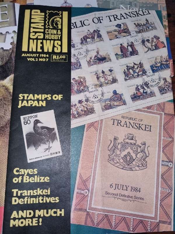 Stamp News & Setempe magazines - 4 in total