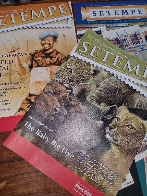 Stamp News & Setempe magazines - 4 in total