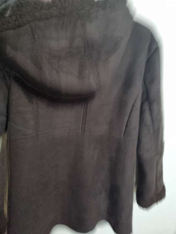 Warm Brown Hooded Jacket with warm lining - Size 36 - OBR Truworths