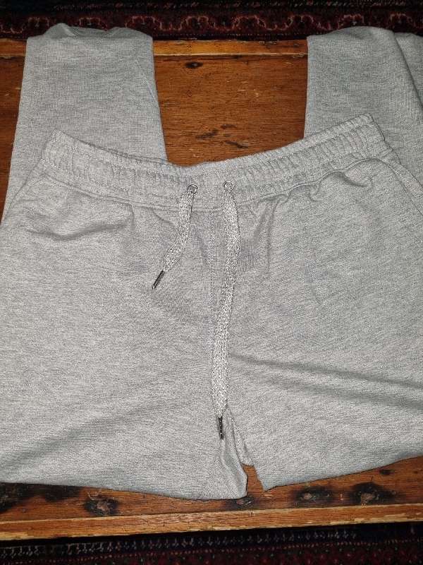 Miladys Grey Tracksuit Pants with pockets - Size M