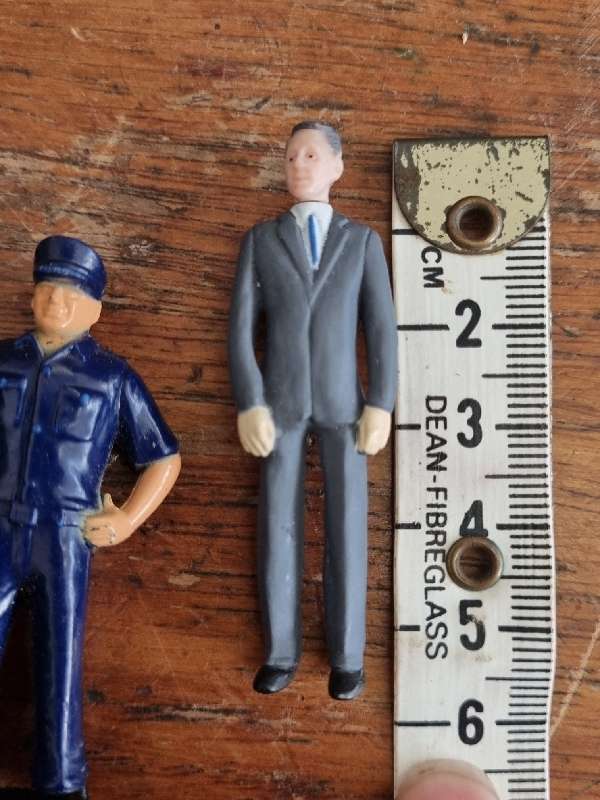 3 x Vintage Miniature Figurines