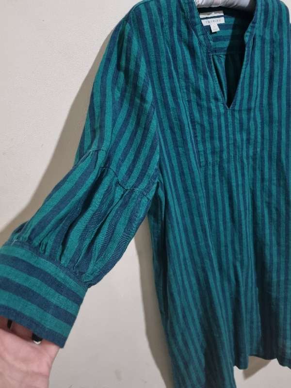 Trenery French Linen Dress with pockets - Size 14 - Great Quality Dress!!