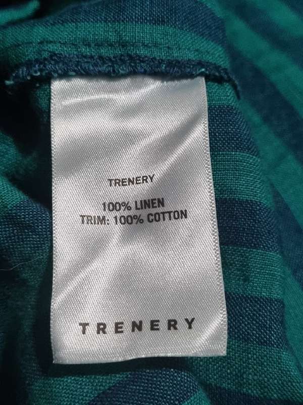 Trenery French Linen Dress with pockets - Size 14 - Great Quality Dress!!
