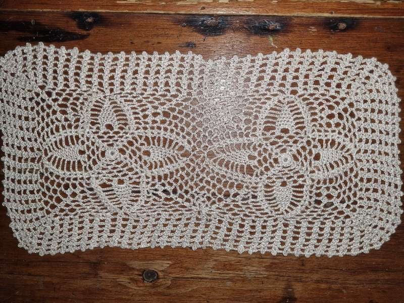 Crochet Doily - Diameter 46cm x 22cm